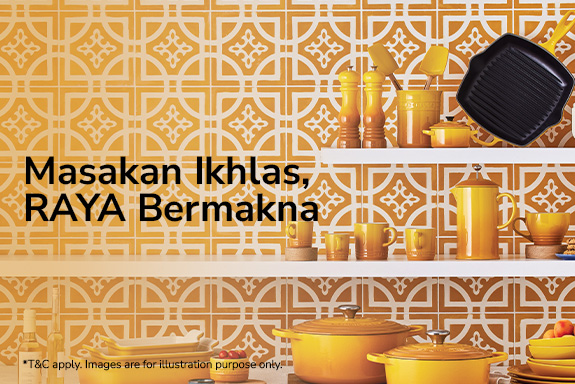 Le Creuset Masakan Ikhlas Raya Bermakna