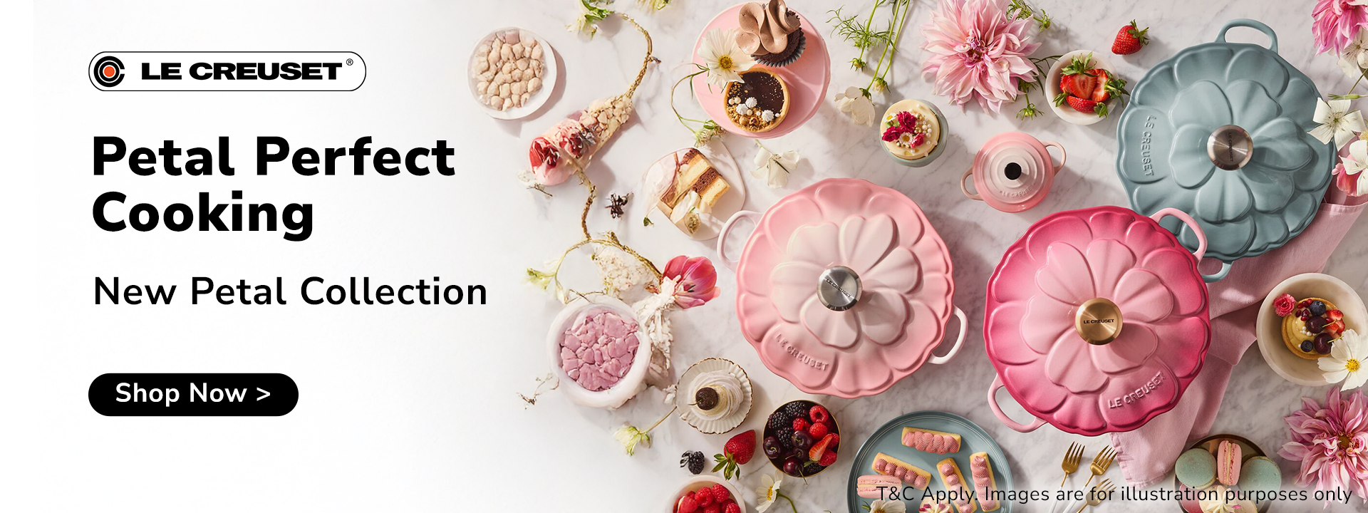 Le Creuset Petal Braiser Collection