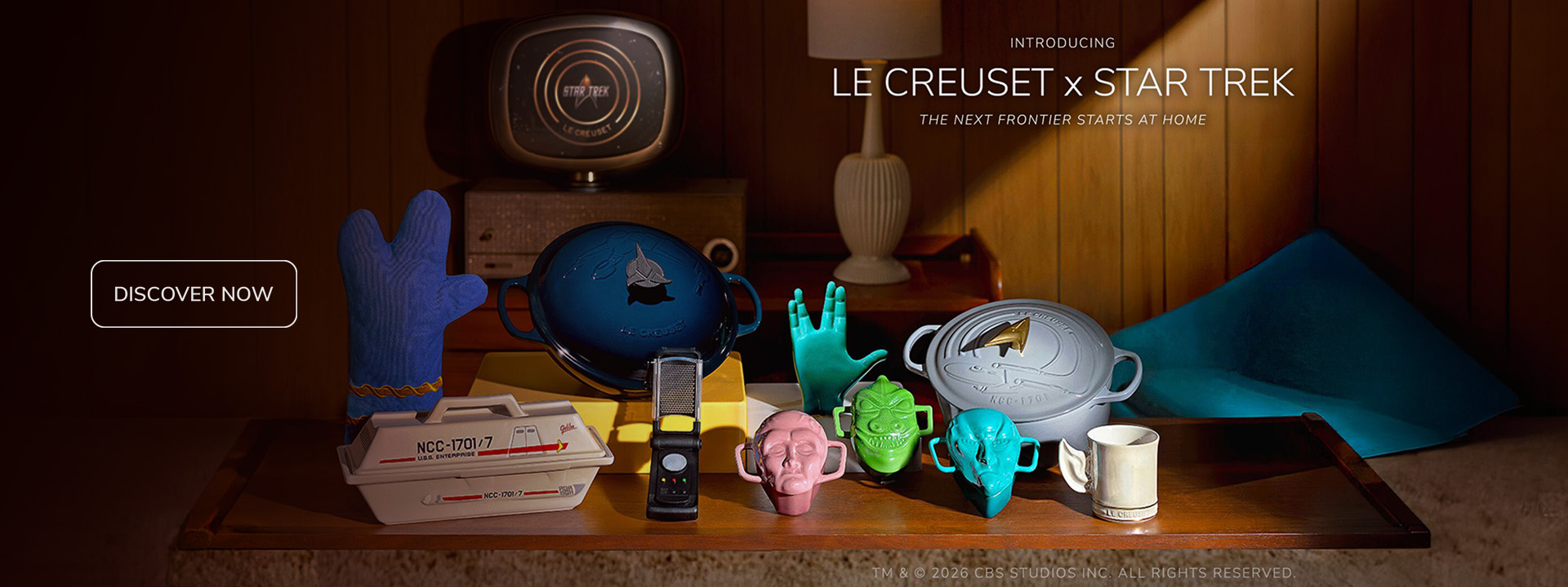 Le Creuset x Star Trek Limited Edition Collection