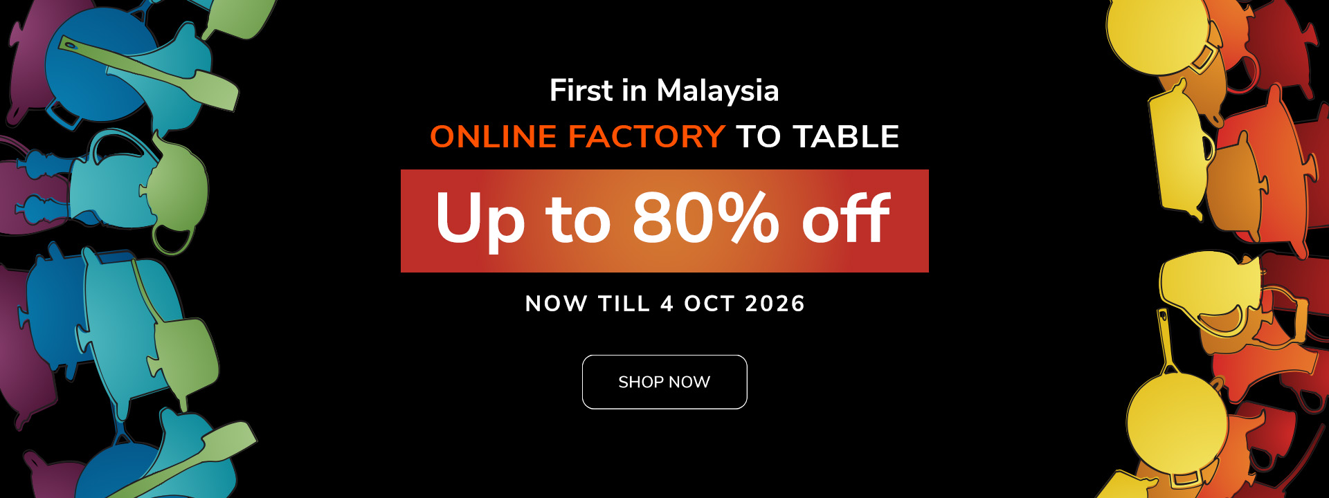 Le Creuset Online Factory to Table Sale