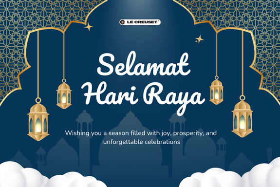 Le Creuset Raya Greetings!