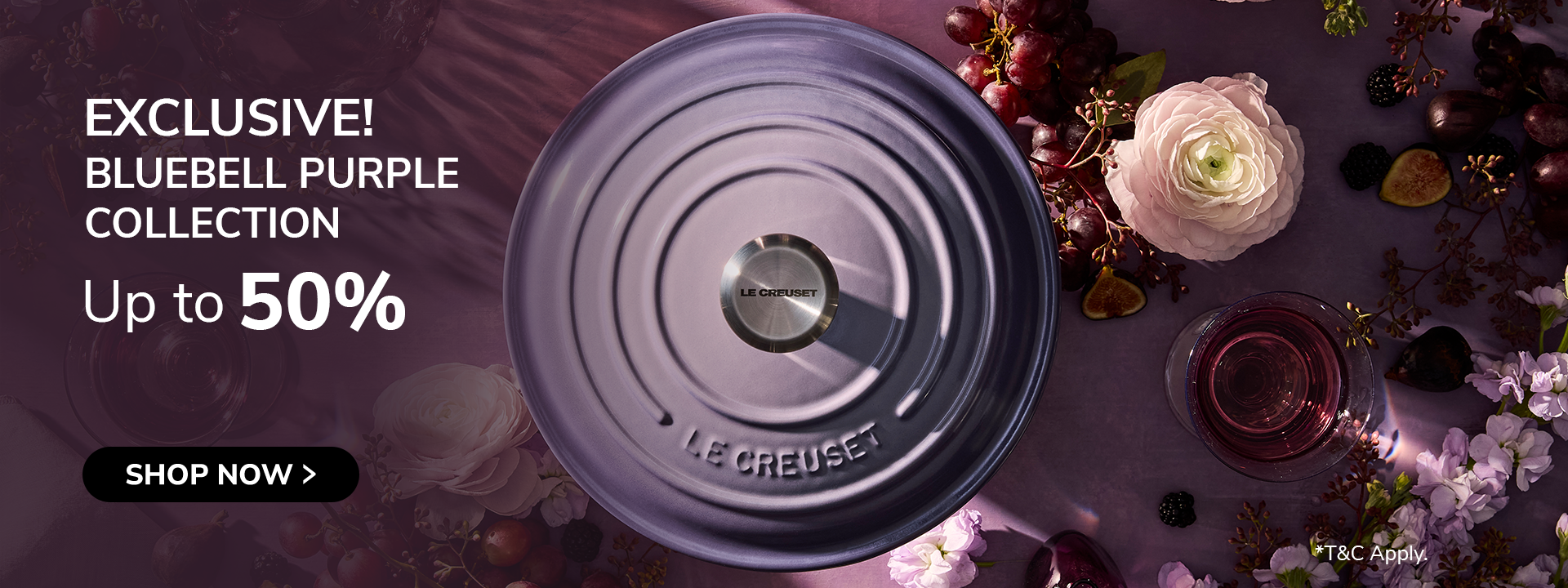 Le Creuset Exclusive Bluebell Purple 