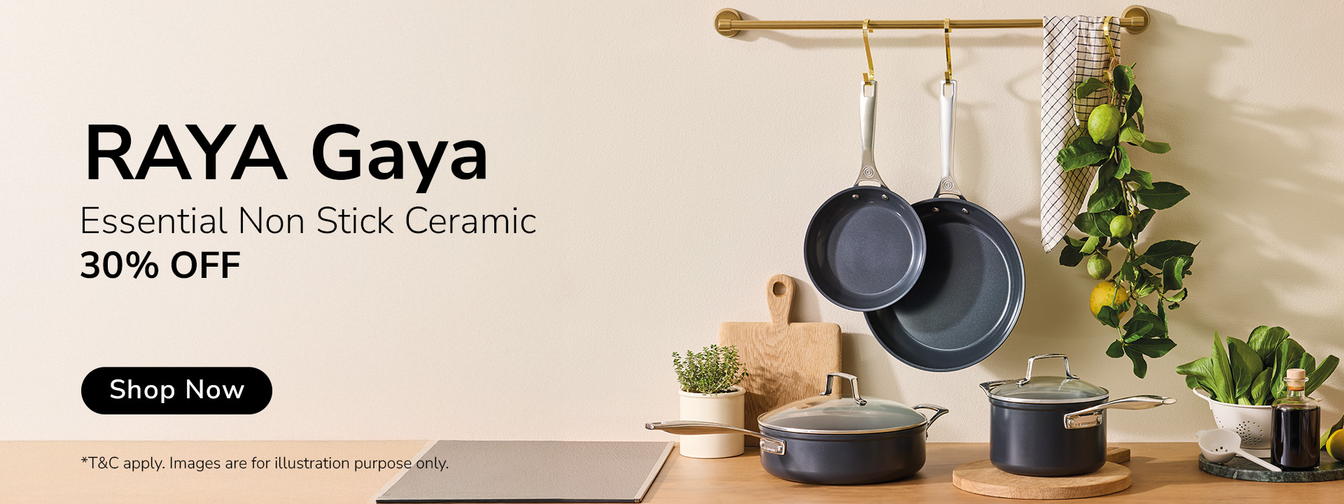 Le Creuset Raya Gaya ESNC 30% OFF