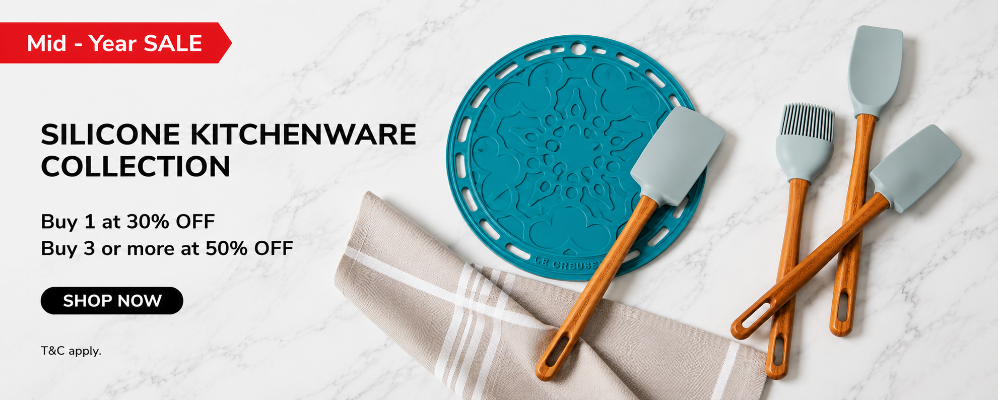 Le Creuset Silicone Kitchenware Collection