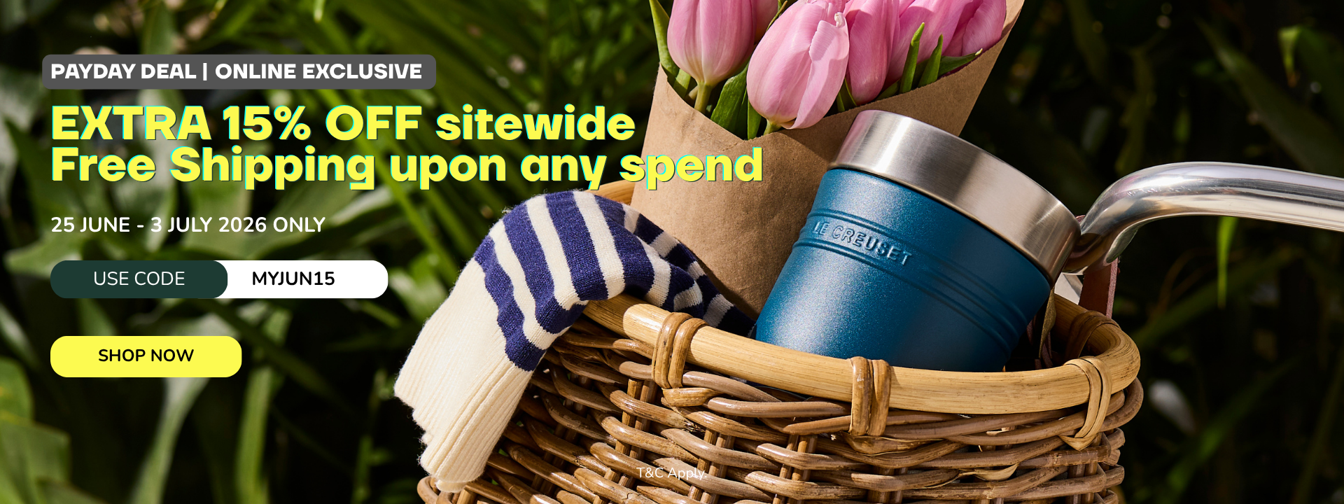 Le Creuset Payday