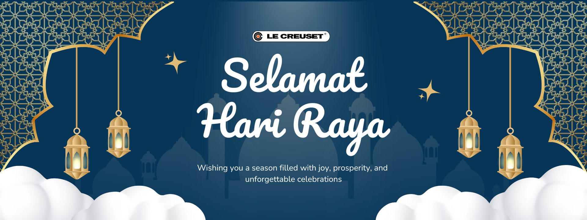 Le Creuset Raya Greetings!