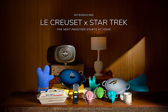 Le Creuset x Star Trek Limited Edition Collection