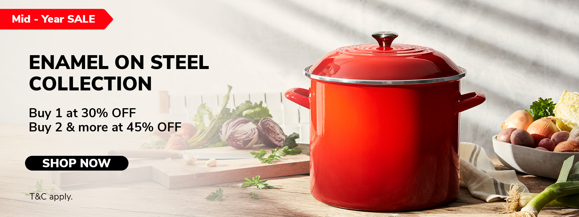 Le Creuset Enamel On Steel Collection
