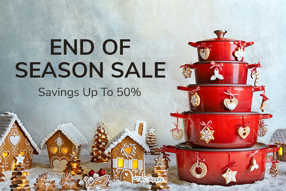 Le Creuset End of Season Sale Savings Up to 50%